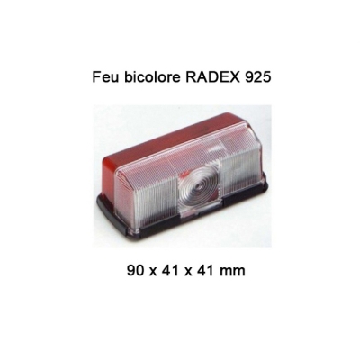 Feu de gabarit bicolore RADEX 925 685109