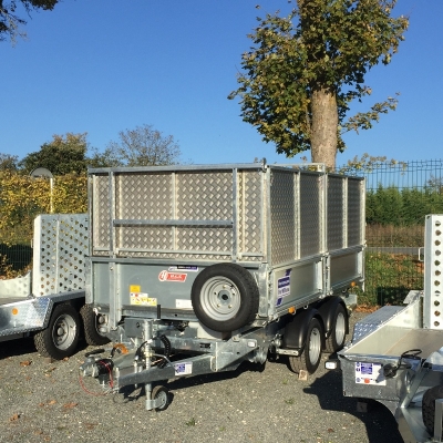 Réhausses ridelles pour benne Ifor Williams TT3017 O1180