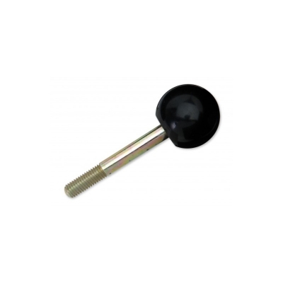 Axe fileté avec boule noire pour verrou pont-portes IFOR WILLIAMS P12361