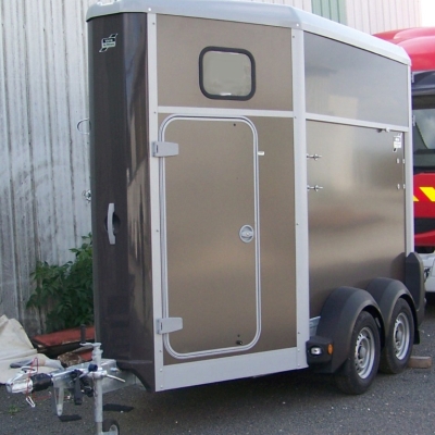 Van 1 place 1/2 Ifor Williams HB403 Confort - Graphite HB403 GRAPHITE