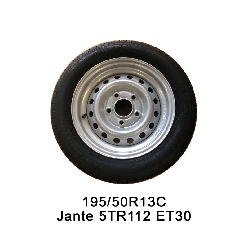 Roue complète 195/50R13C - 5TR112 ET30 TR000348/684998 Roue complète 195/50R13C - 5TR112 ET30 TR000348/684998