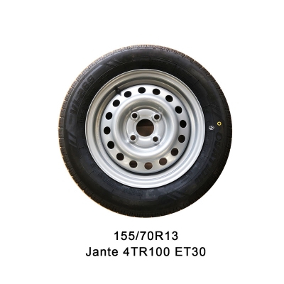 Roue complète 155/70R13 - 4TR100 ET30 TR000347/684932