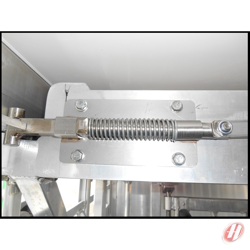 Verrou automatique de porte INOX - Bétaillère BETHALU Verrou automatique de porte INOX - Bétaillère BETHALU