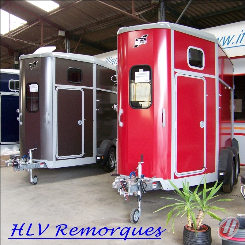 Van 2 places Ifor Williams HB506 Confort - Rouge Van 2 places Ifor Williams HB506 Confort - Rouge
