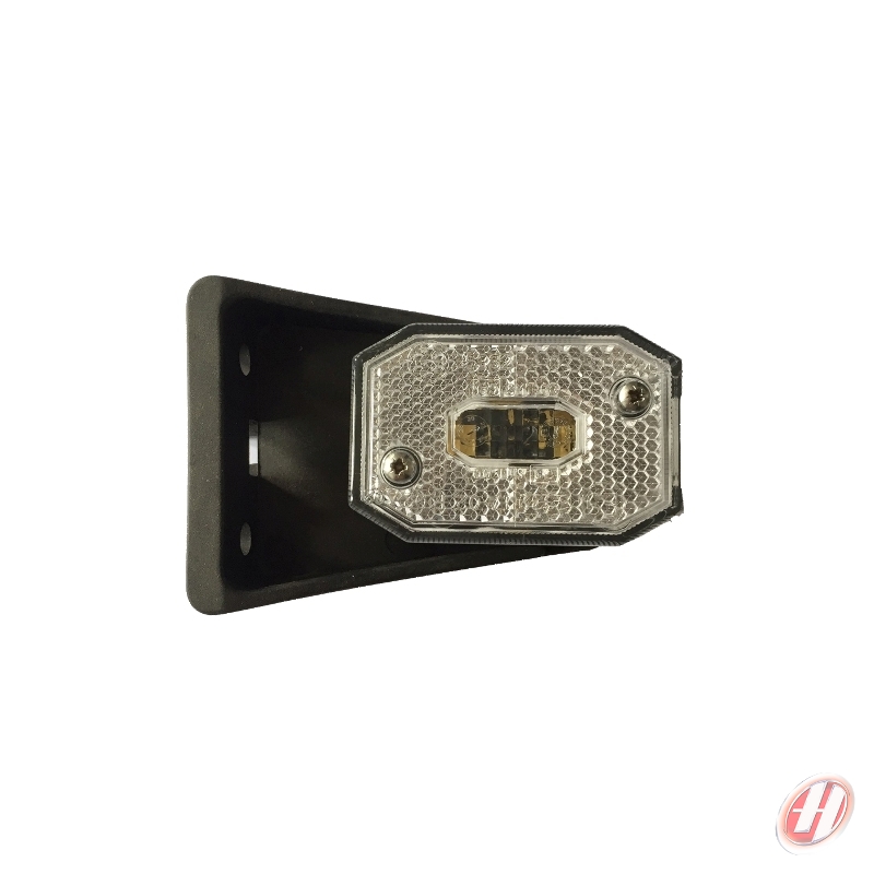 Feu de position blanc Aspock avec support de fixation P07940 Feu de position blanc Aspock avec support de fixation P07940