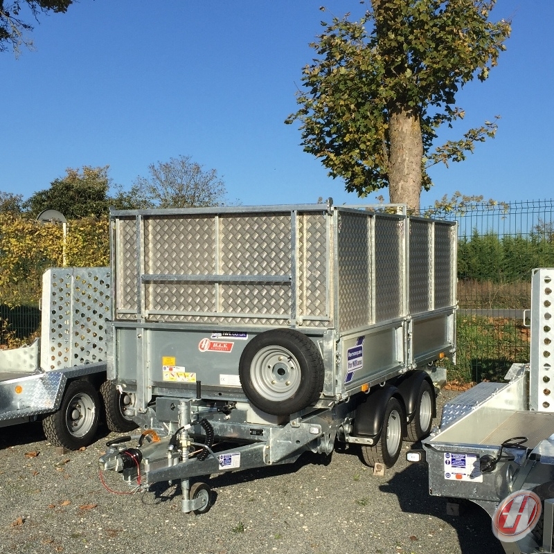 Réhausses ridelles pour benne Ifor Williams TT3017 O1180