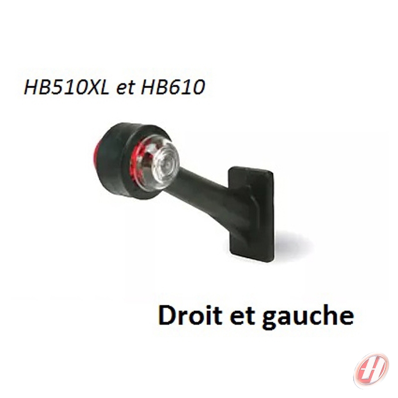 Feu de gabarit pour van Ifor Williams HB510 XL et HB610 P0657/683424